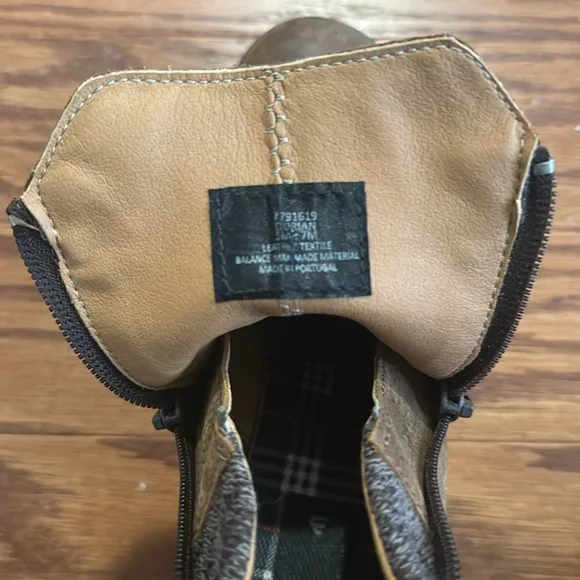 Dorian leather wedge ankle boots - Picture 5 of 6